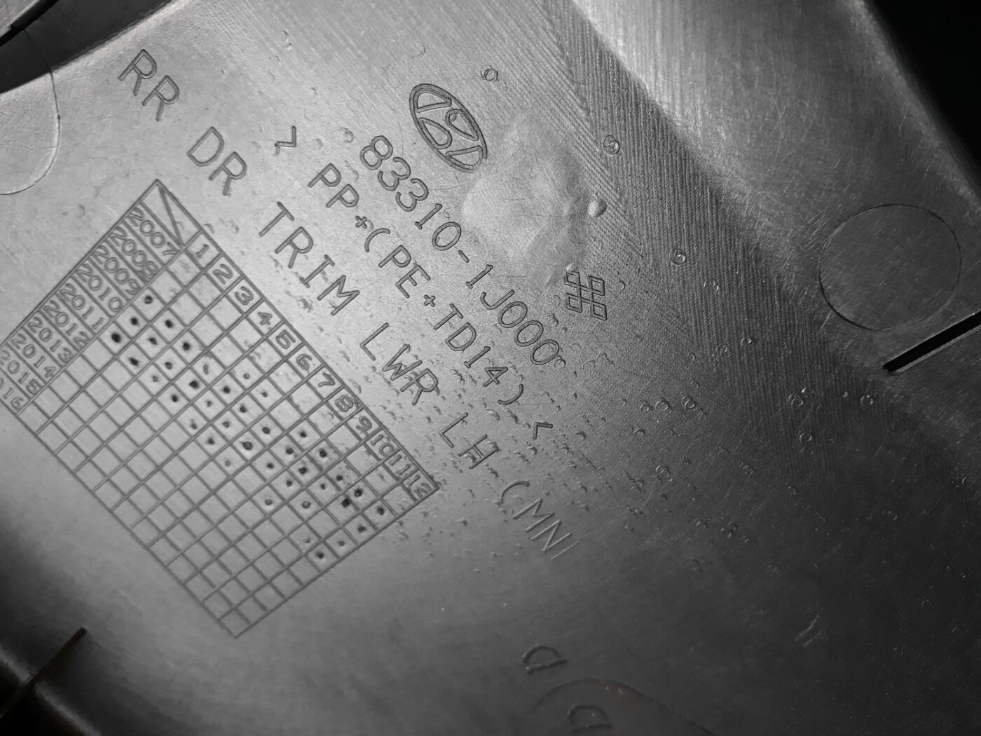 Sēdekļu komplekts priekš HYUNDAI I20 2011 10 Sēdekļu komplekts priekš HYUNDAI I20 2011