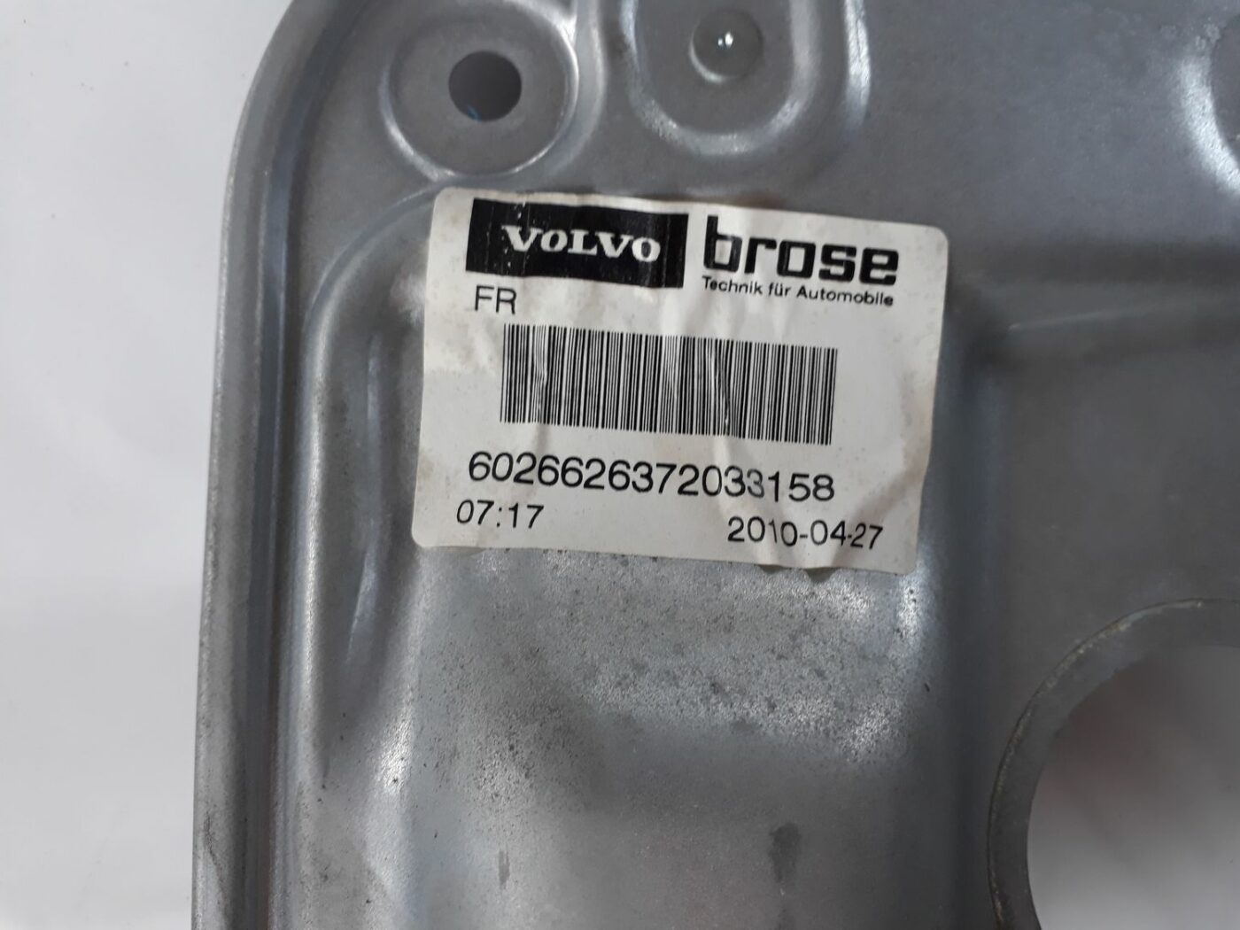 Stikla pacelšanas mehānisma panele priekš VOLVO V70 2010