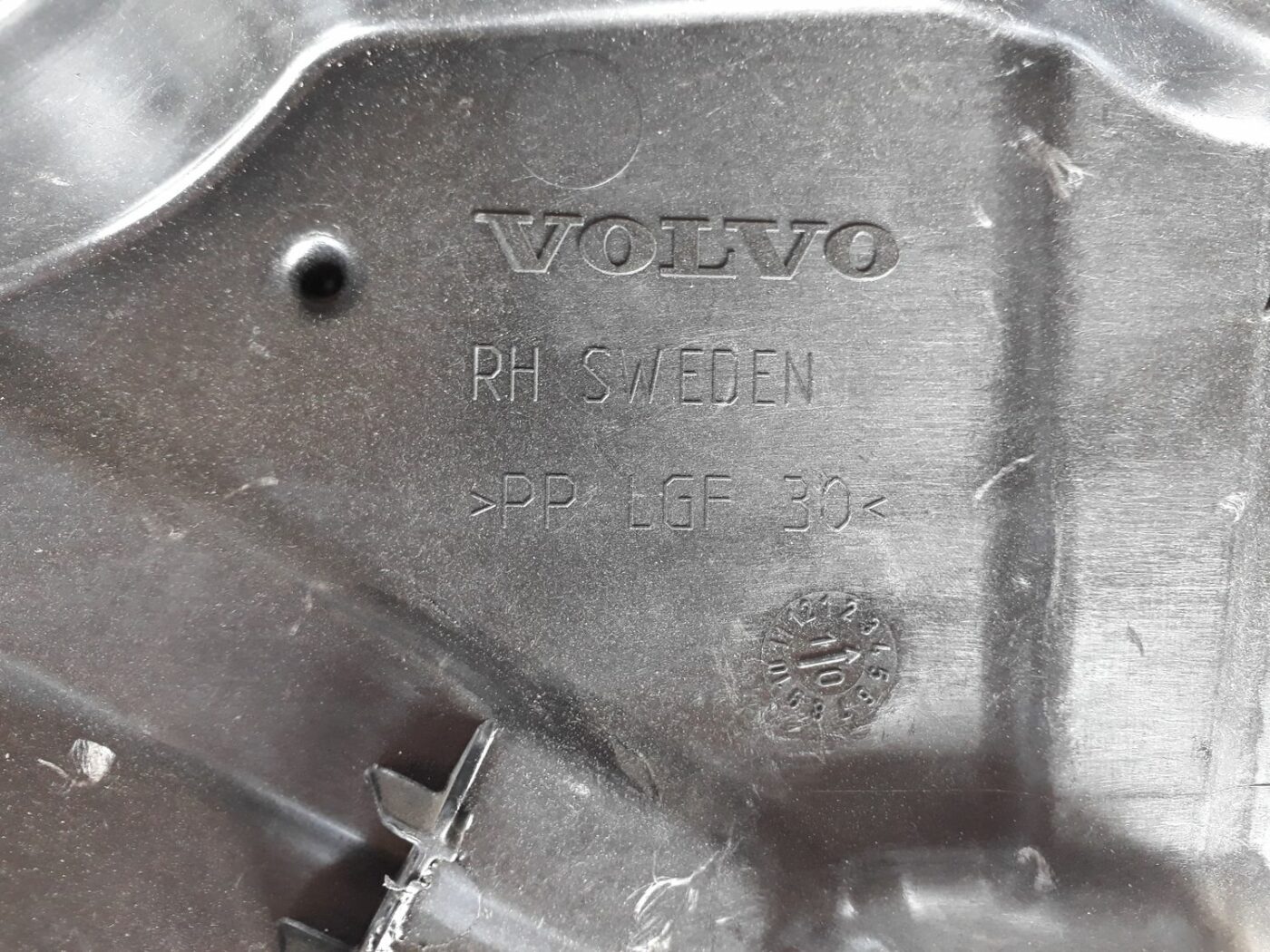 Stikla pacelšanas mehānisma panele priekš VOLVO V70 2010