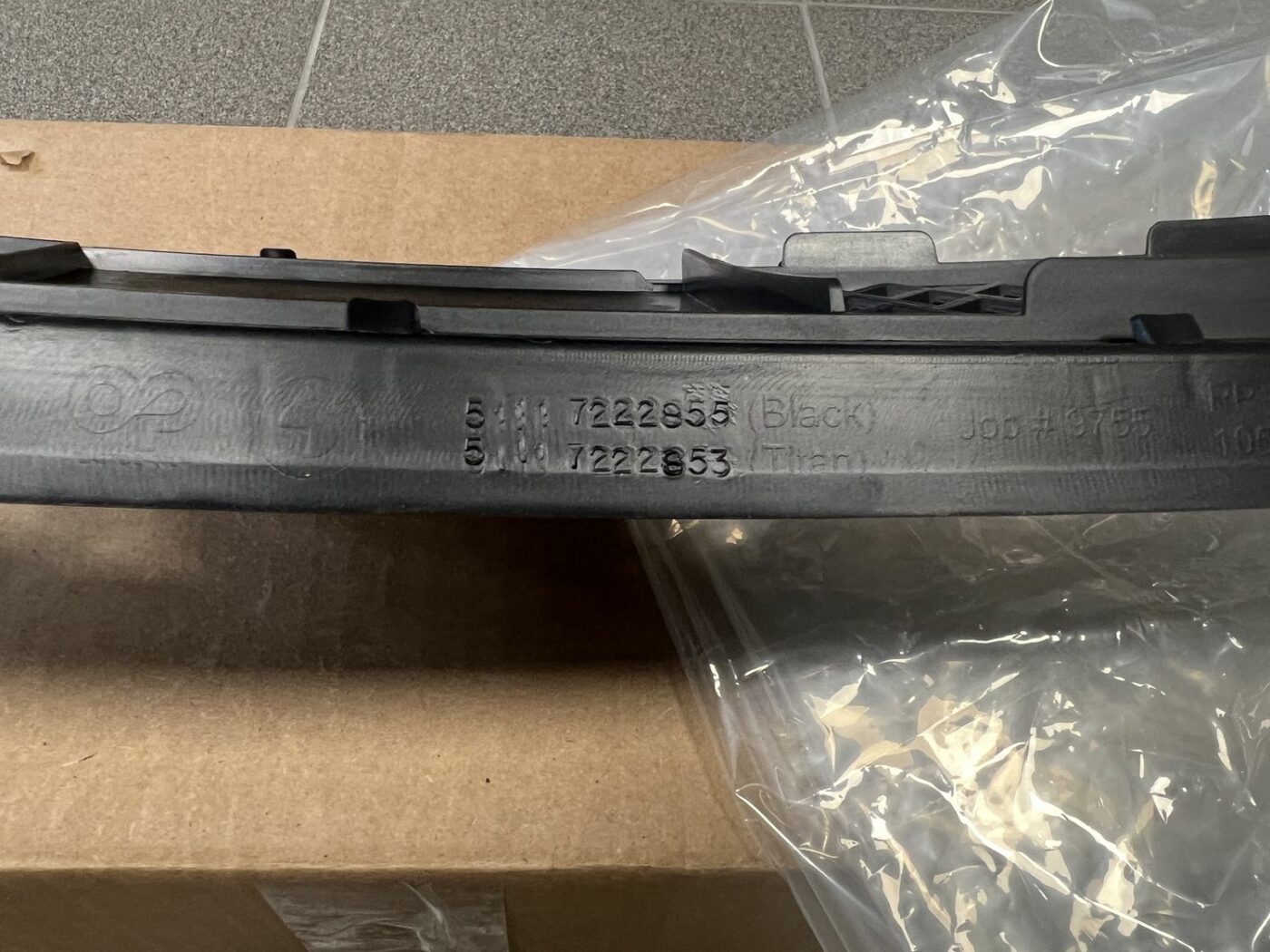 Bufera reste priekš BMW X5 E70 2006-2013 3 Bufera reste priekš BMW X5 E70 2006-2013