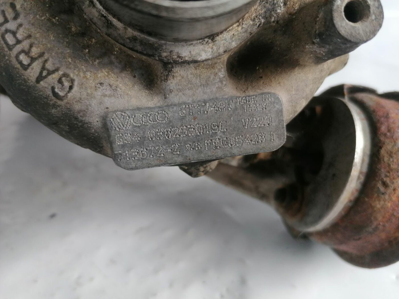 Turbīna priekš VW NEW BEETLE 2001 6 Turbīna priekš VW NEW BEETLE 2001