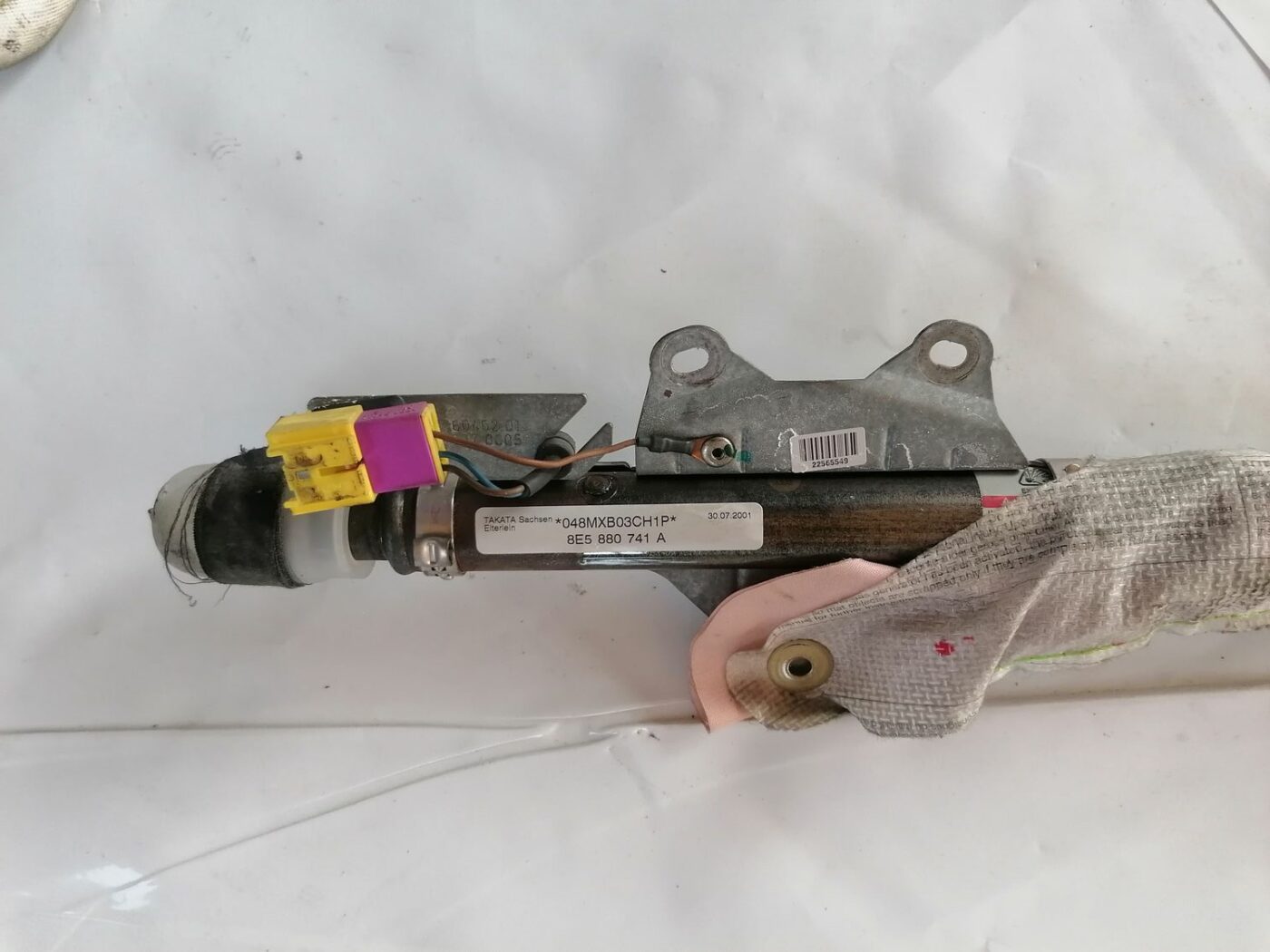 Griestu drošības spilvens, pa kreisi priekš AUDI A4 2001 SEDAN 2 Griestu drošības spilvens, pa kreisi priekš AUDI A4 2001 SEDAN