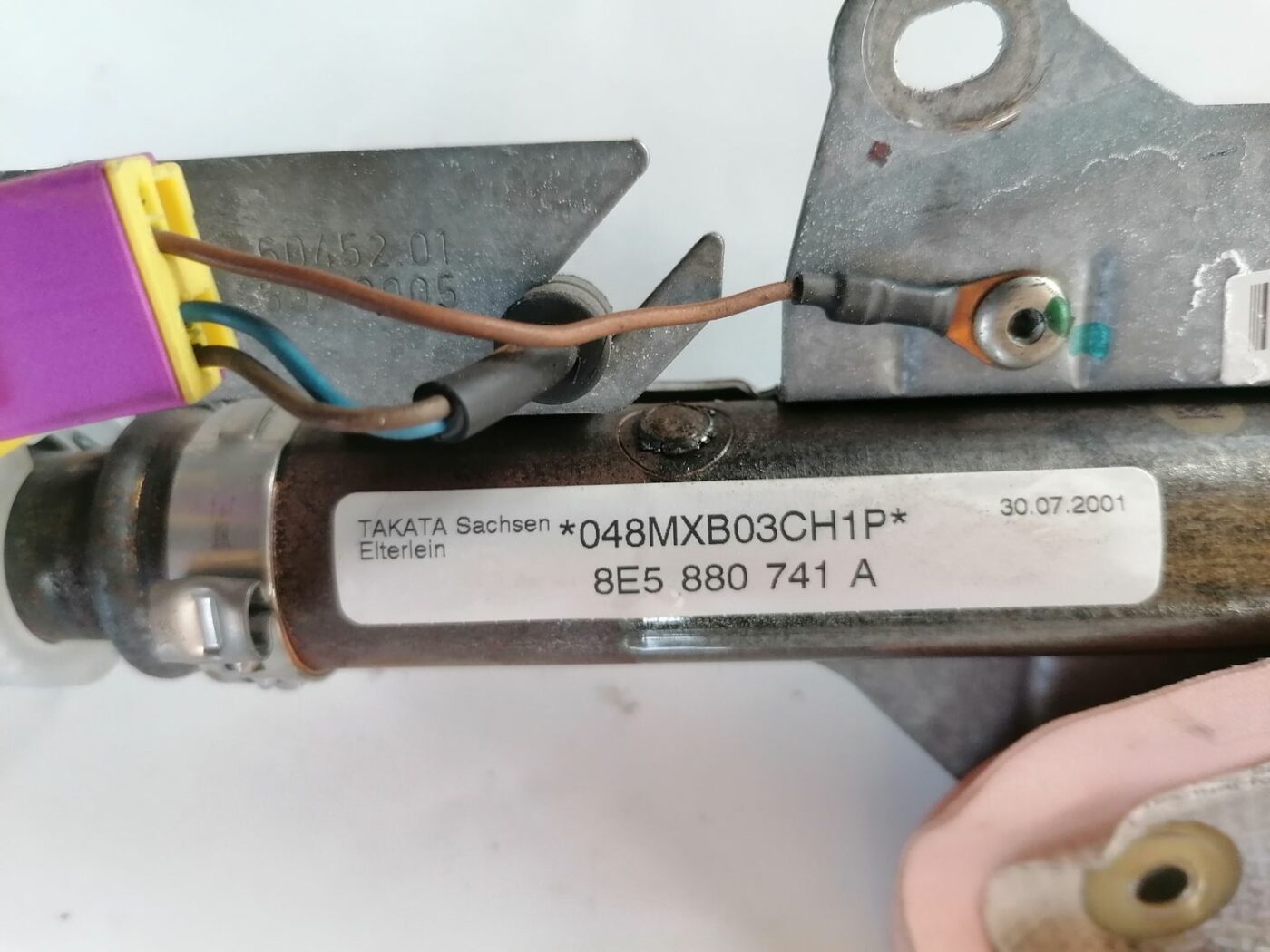 Griestu drošības spilvens, pa kreisi priekš AUDI A4 2001 SEDAN 5 Griestu drošības spilvens, pa kreisi priekš AUDI A4 2001 SEDAN