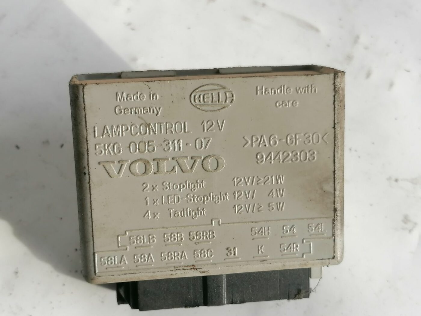 Gaismas vadības bloks priekš VOLVO V70 2000 5 Gaismas vadības bloks priekš VOLVO V70 2000