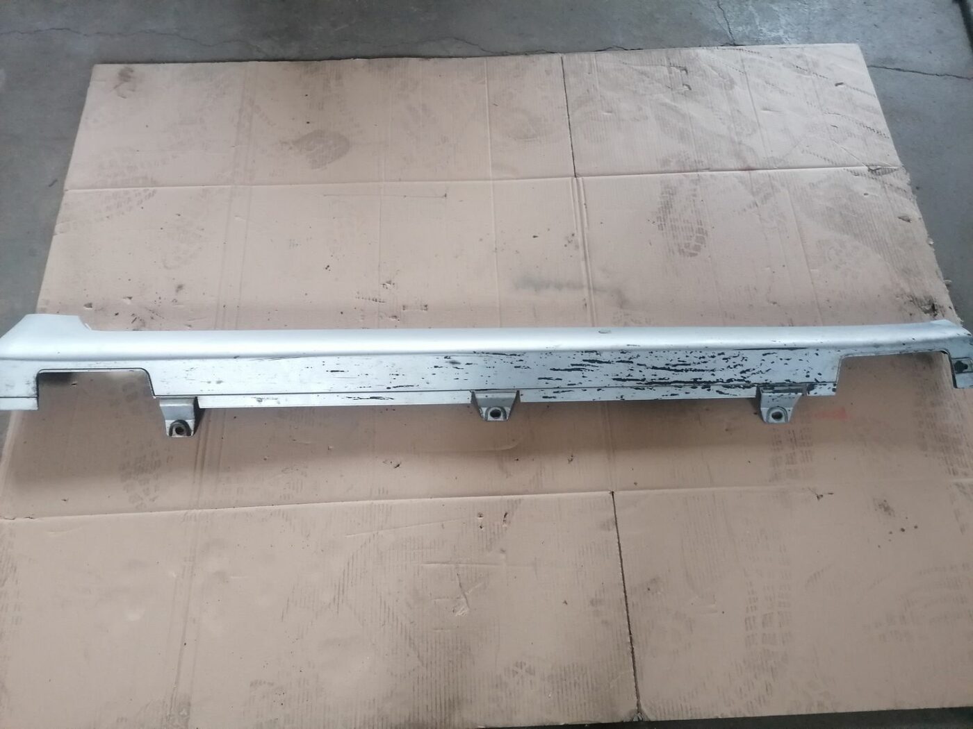 Ārēja sliekšņa laba uzlika priekš HONDA ACCORD 2003 SILVER