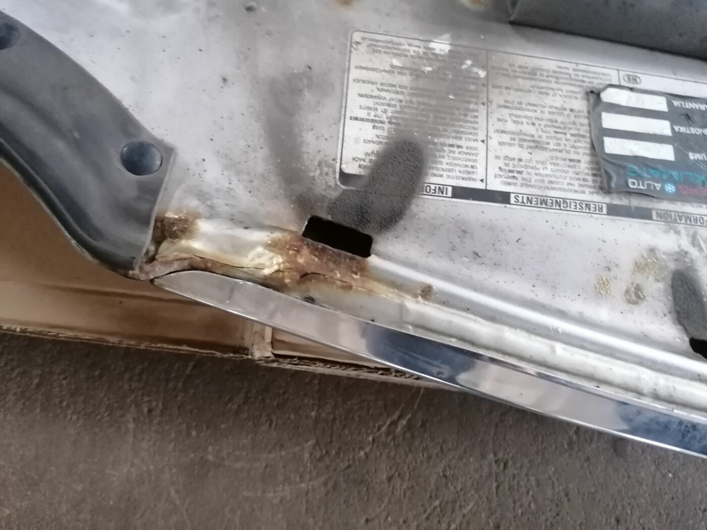 Pārsegs priekš HONDA ACCORD 2003 SILVER 3 Pārsegs priekš HONDA ACCORD 2003 SILVER