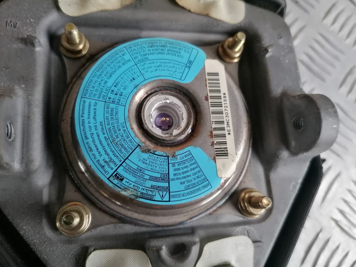 Stūres drošības spilvens priekš HONDA ACCORD 2008