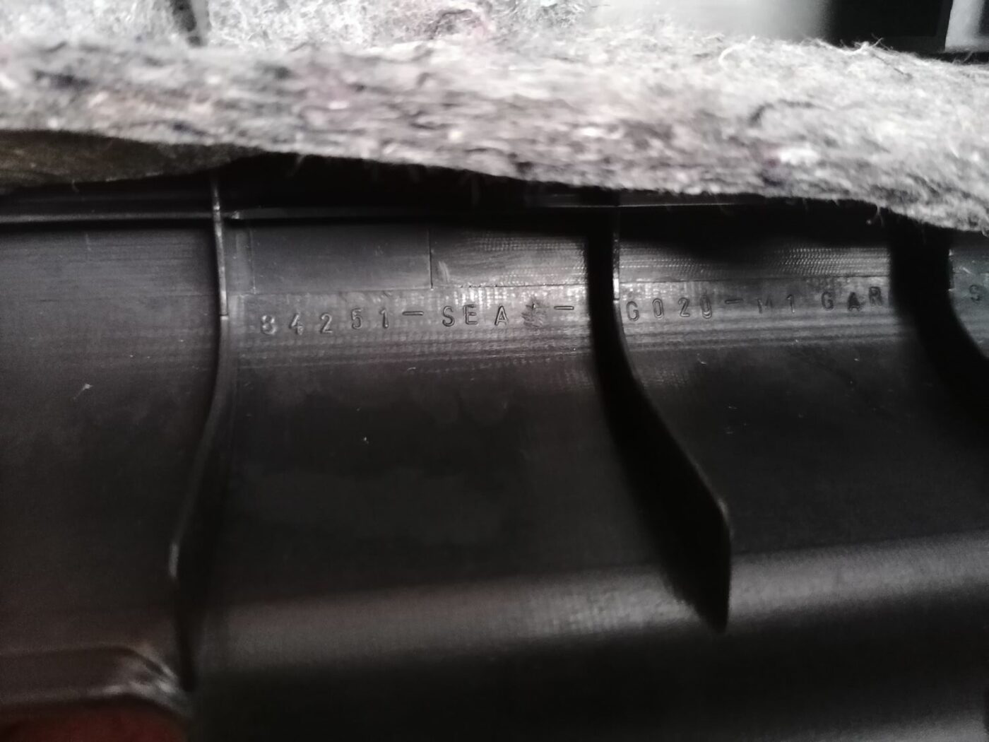 Sliekšņa priekšēja kreisa uzlika (salonā) priekš HONDA ACCORD 2008