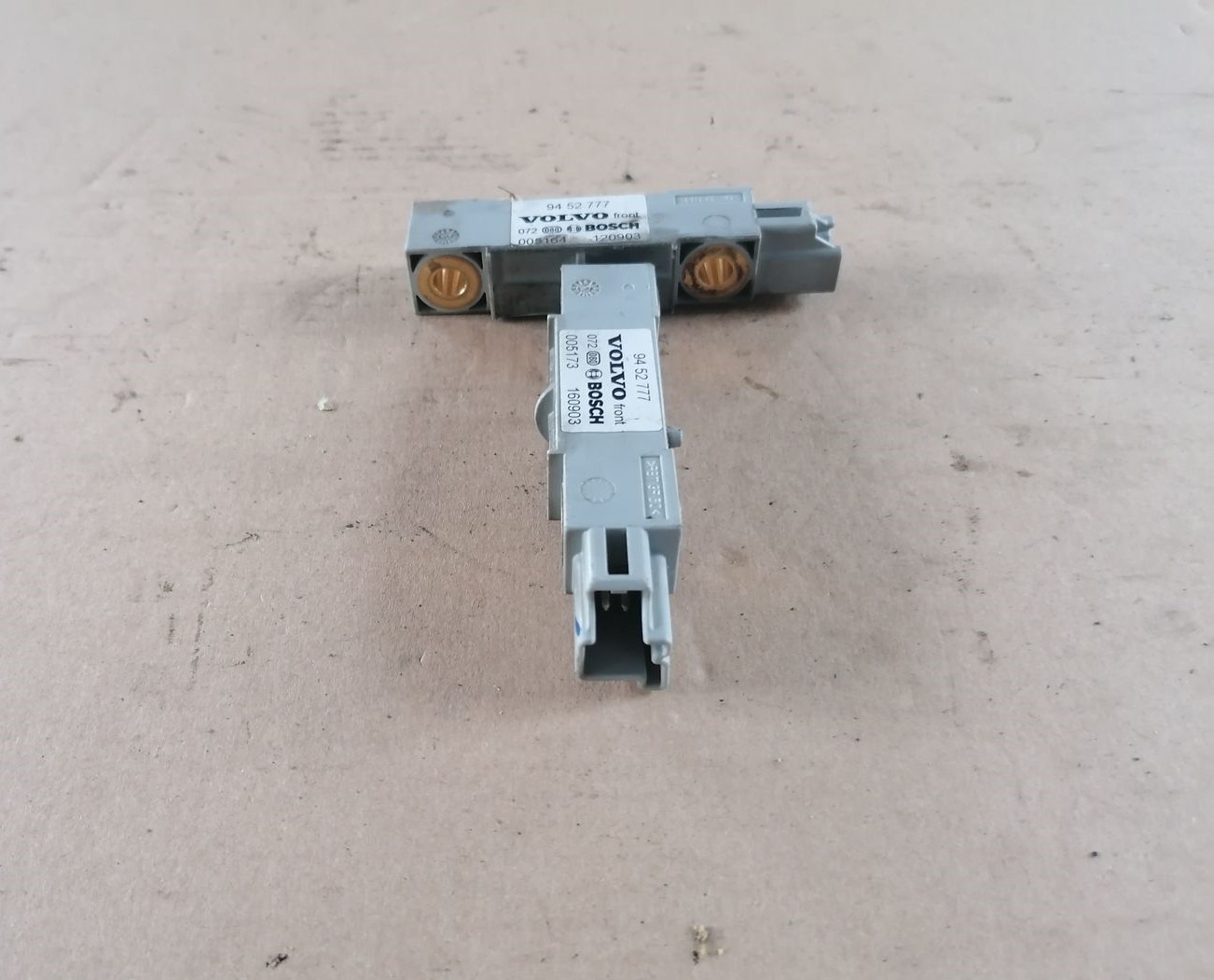 Drošības spilvena trieciensensors priekš VOLVO S60 2004 5 Drošības spilvena trieciensensors priekš VOLVO S60 2004