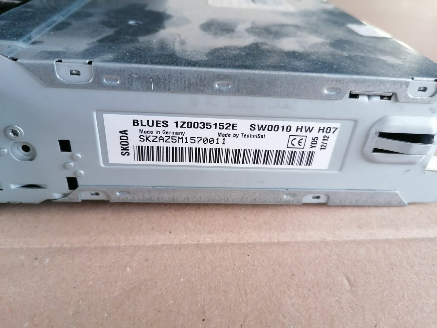 CD/DVD/Navigācijas bloks priekš SKODA YETI 2012 5 CD/DVD/Navigācijas bloks priekš SKODA YETI 2012