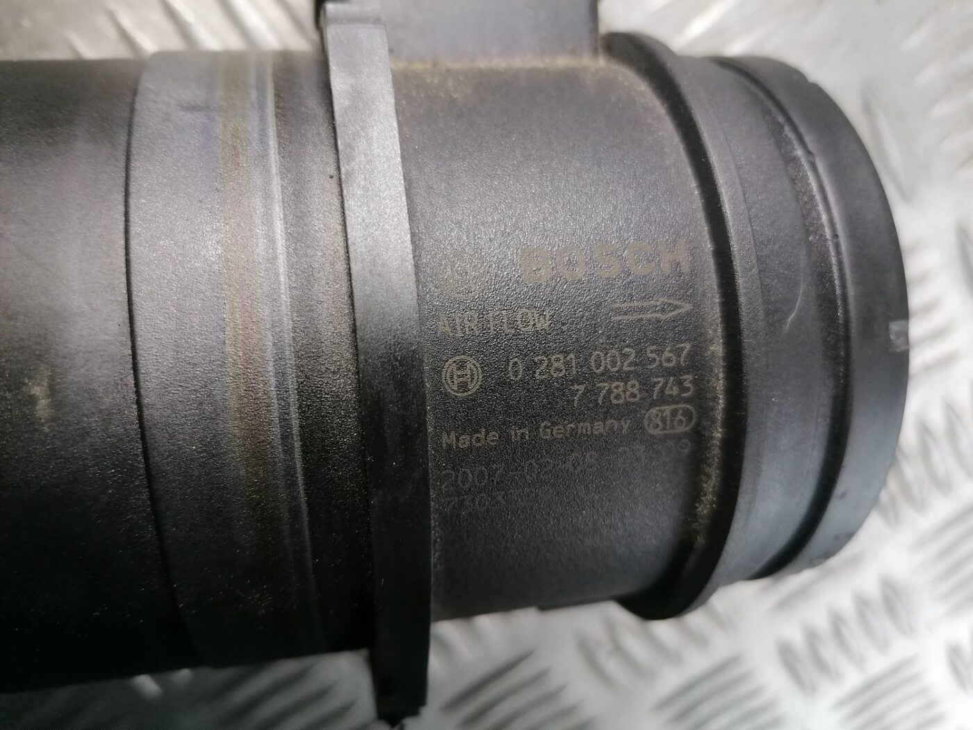 Gaisa plūsmas mērītājs priekš BMW 1 E87 2007 GRAPHITE 7 Gaisa plūsmas mērītājs priekš BMW 1 E87 2007 GRAPHITE