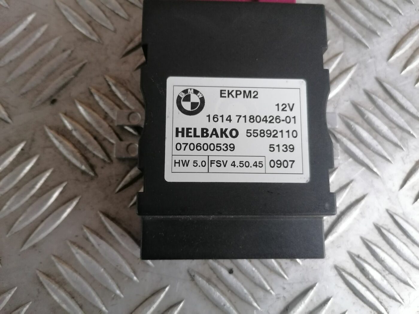 Degvielas sūkņa vadības bloks priekš BMW 1 E87 2007 GRAPHITE