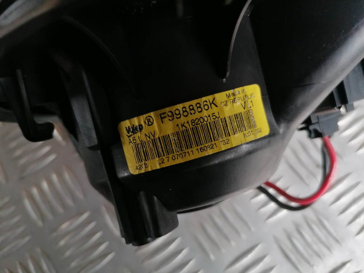 Salona ventilators priekš SKODA OCTAVIA 2012