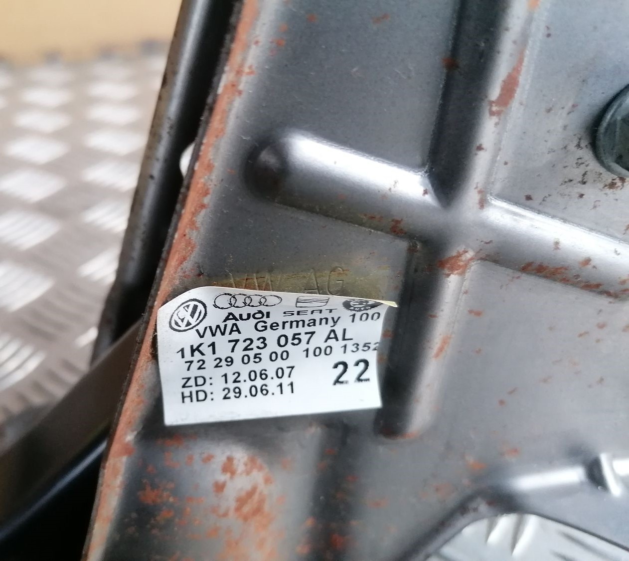 Bremžu pedālis priekš SKODA OCTAVIA 2012