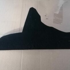 Centrālās konsoles (apdares) sānu panelis priekš SKODA OCTAVIA 2012