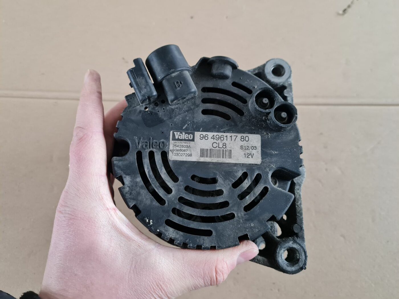 Ģenerators priekš PEUGEOT 307 2003