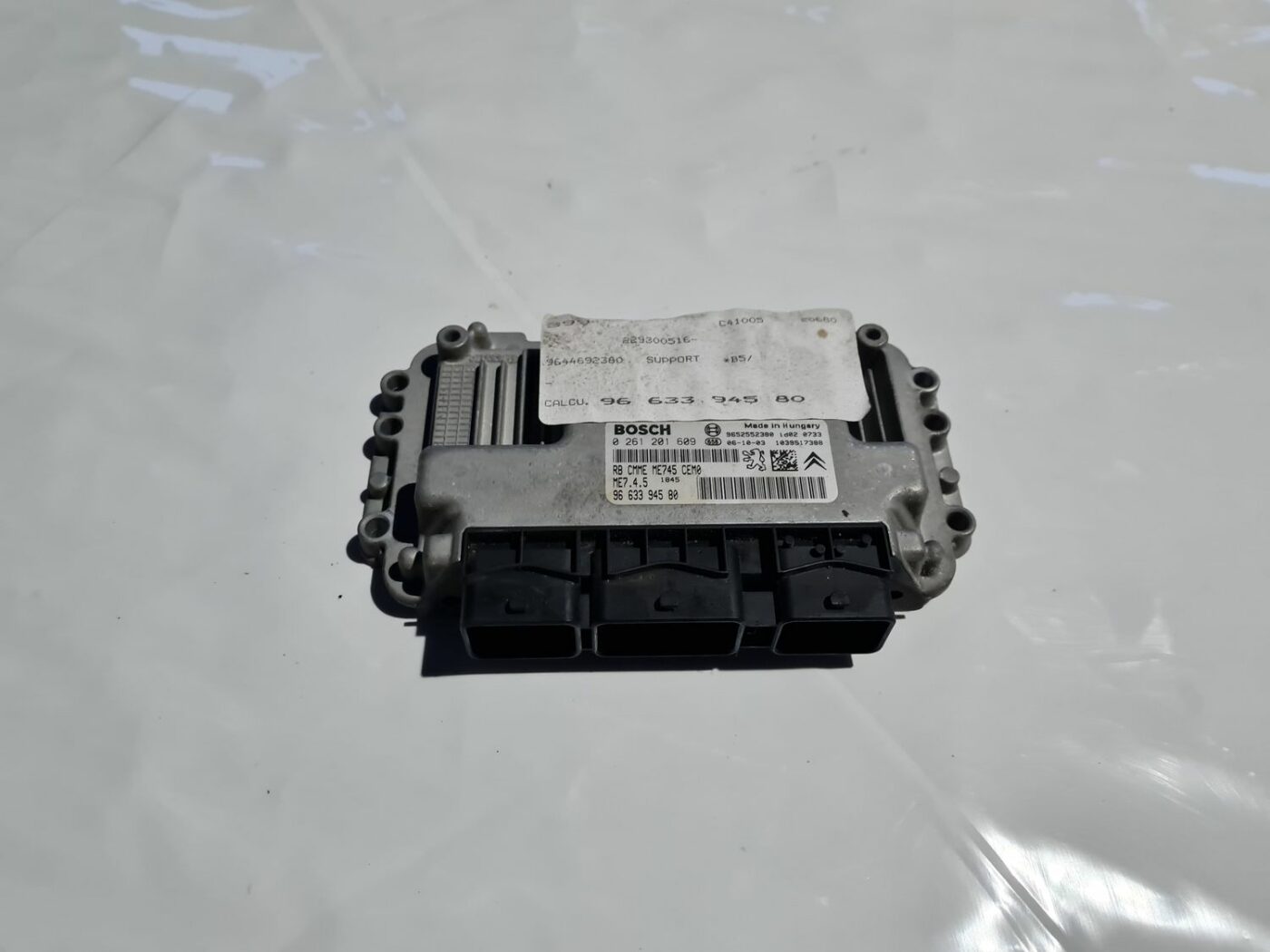 Dzinēja vadības bloks priekš CITROEN C4 2006-2 1 Dzinēja vadības bloks priekš CITROEN C4 2006-2