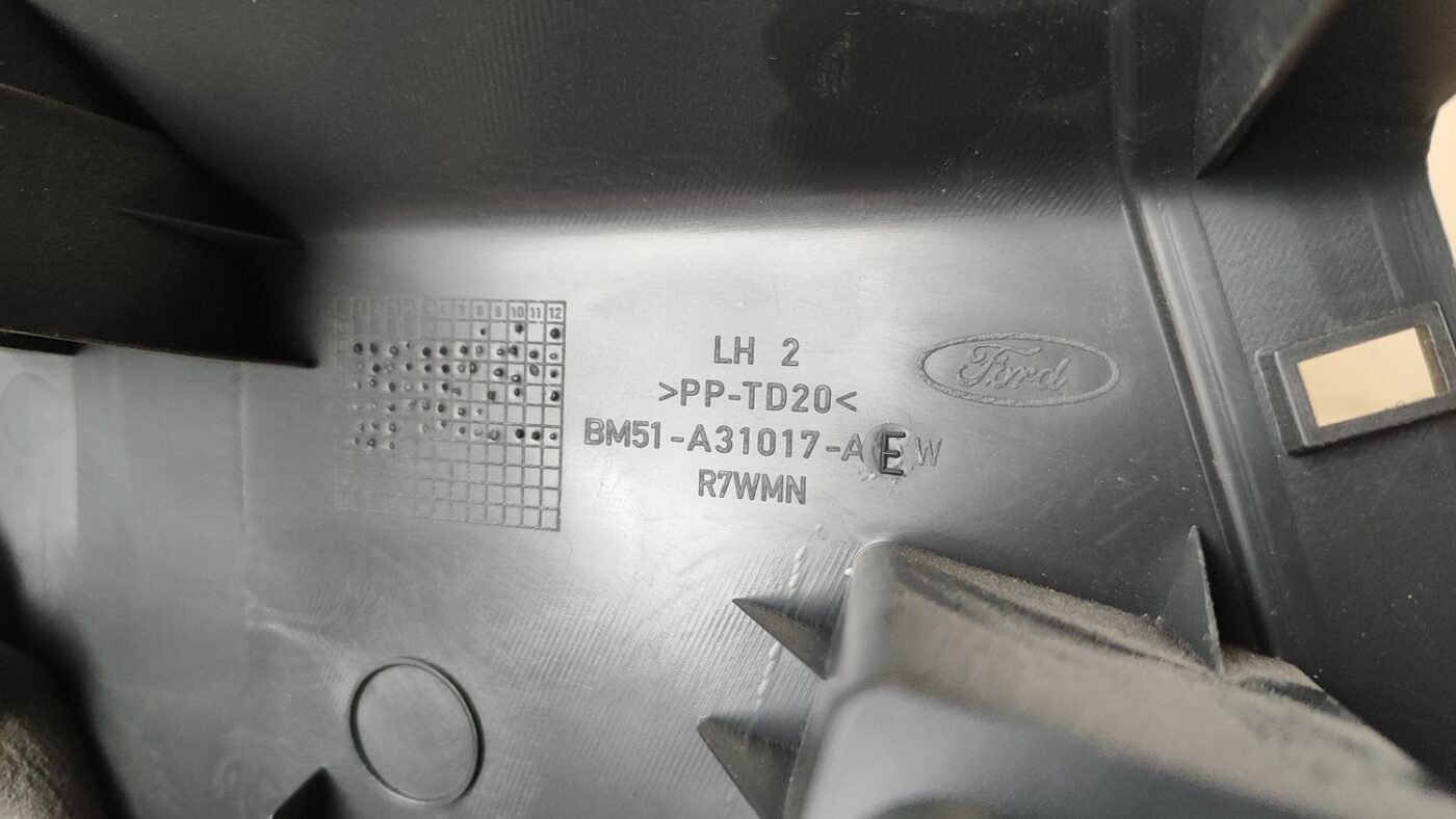 Sliekšņa aizmugurēja kreisa uzlika (salonā) priekš FORD FOCUS 2016 UNIVERSAL