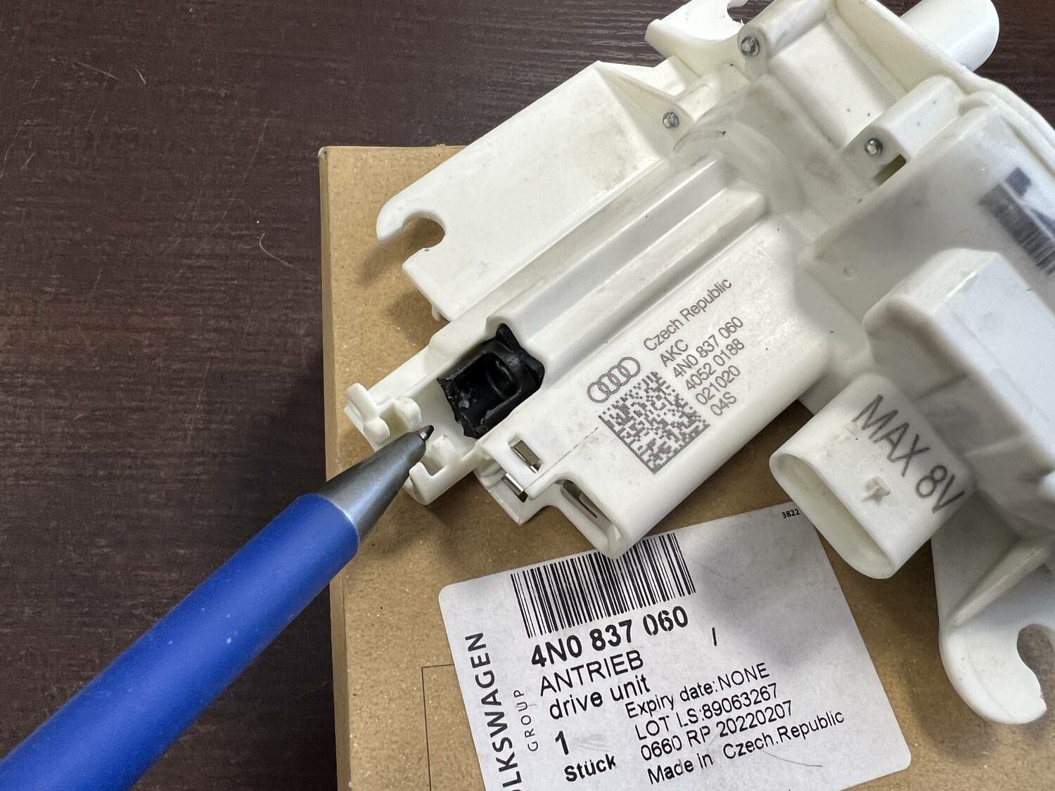 Durvju vilkšanas mehānisms priekš AUDI A7 A8 2017