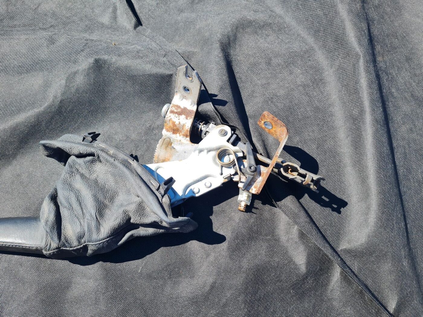 Stāvbremzes svira priekš BMW 530D E61 2006 TOURING TITANSILVER