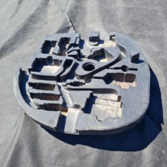 Bagāžnieka nodalījuma instrumentu ieliktnis priekš BMW 530D E61 2006 TOURING TITANSILVER