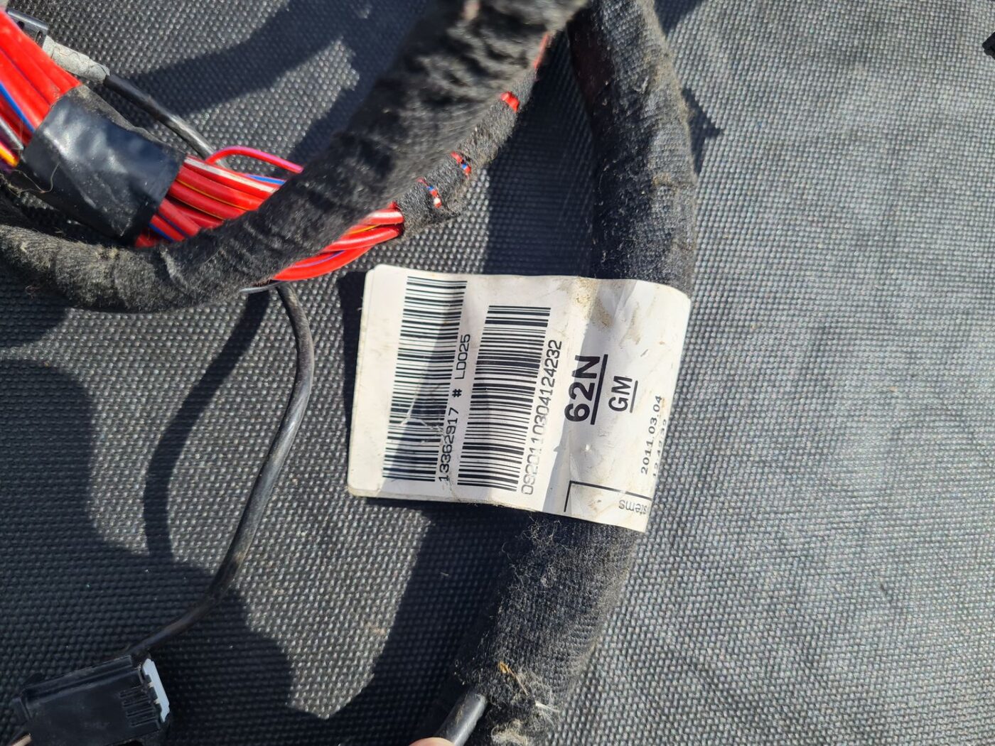 Mērinstrumentu paneļa elektrovads priekš OPEL ASTRA J 2011