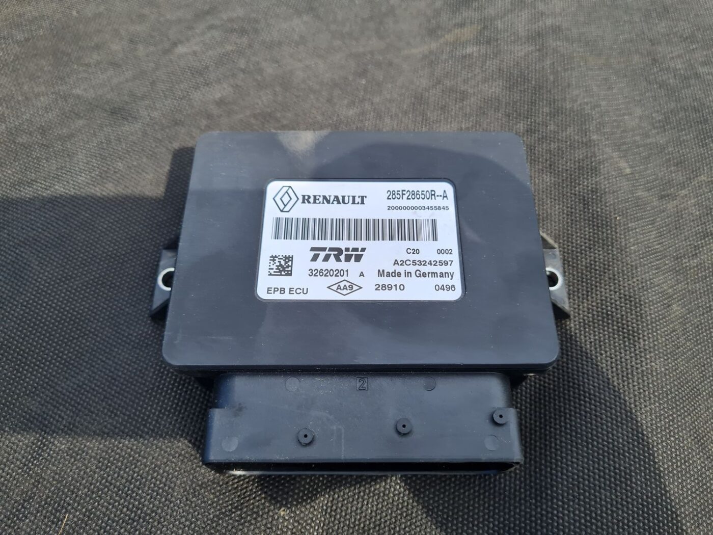 Stāvbremzes vadības bloks priekš RENAULT MEGANE 2011 2 Stāvbremzes vadības bloks priekš RENAULT MEGANE 2011