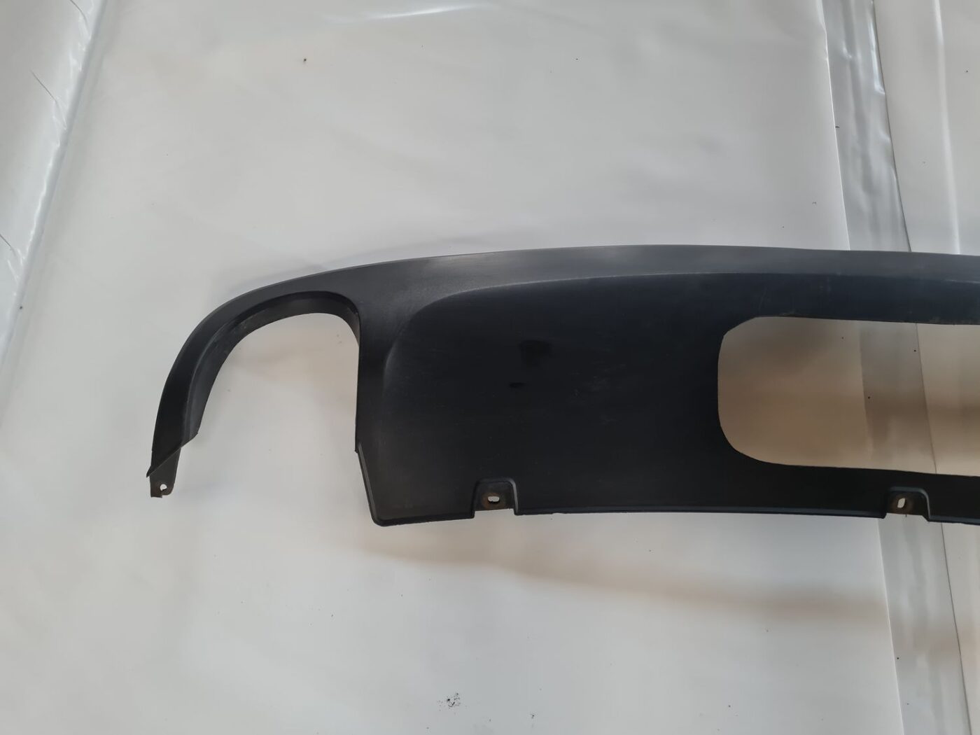 Aizmugurēja bufera spoileris (lūpa) priekš AUDI A6 AVANT 2006 S-LINE