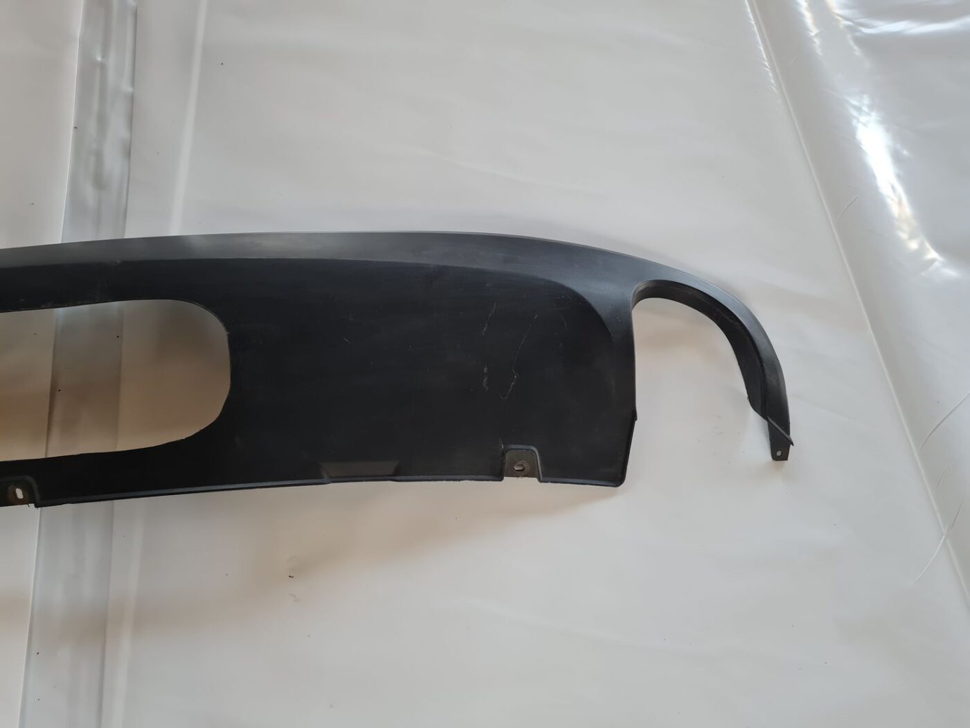 Aizmugurēja bufera spoileris (lūpa) priekš AUDI A6 AVANT 2006 S-LINE