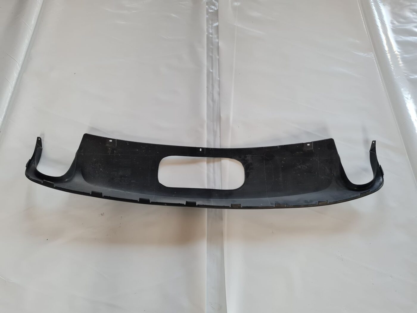 Aizmugurēja bufera spoileris (lūpa) priekš AUDI A6 AVANT 2006 S-LINE