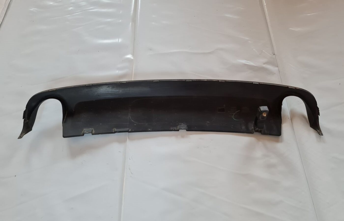 Aizmugurēja bufera spoileris (lūpa) priekš AUDI A6 2008