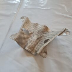 Izpūtēja sistēmas karstuma aizsargs priekš AUDI A6 2008