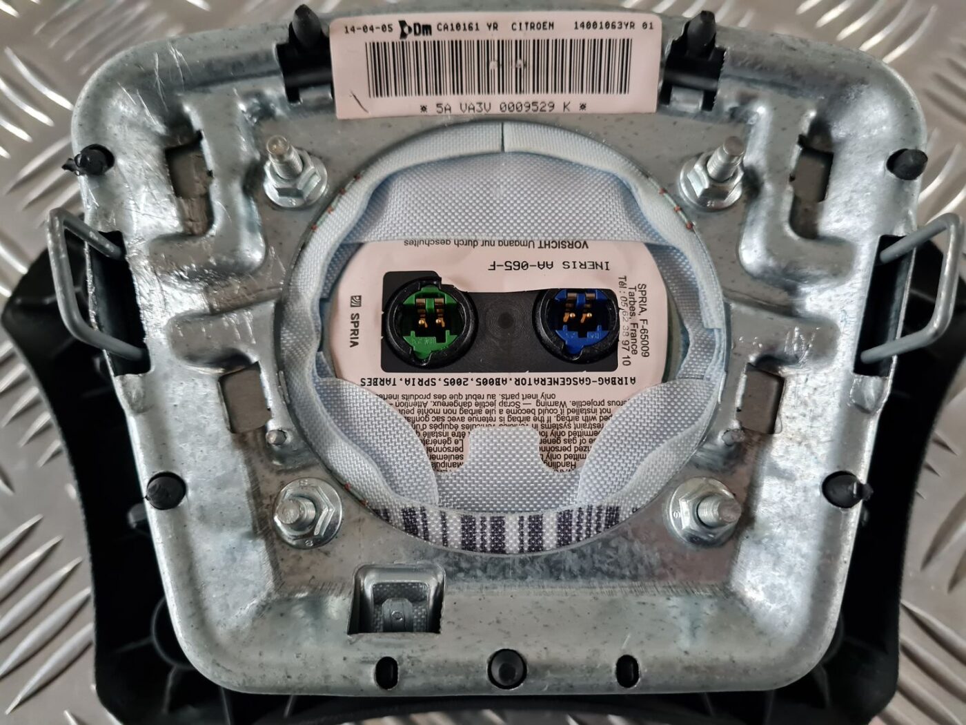 Stūres drošības spilvens priekš CITROEN C8 2005