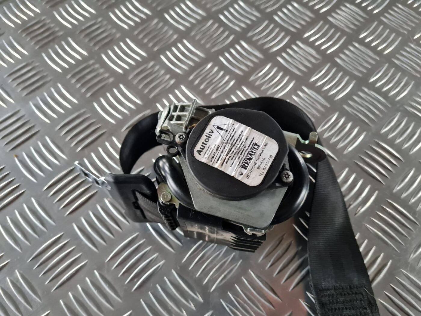 Aizmugurējā labā drošības josta priekš RENAULT LAGUNA 2008