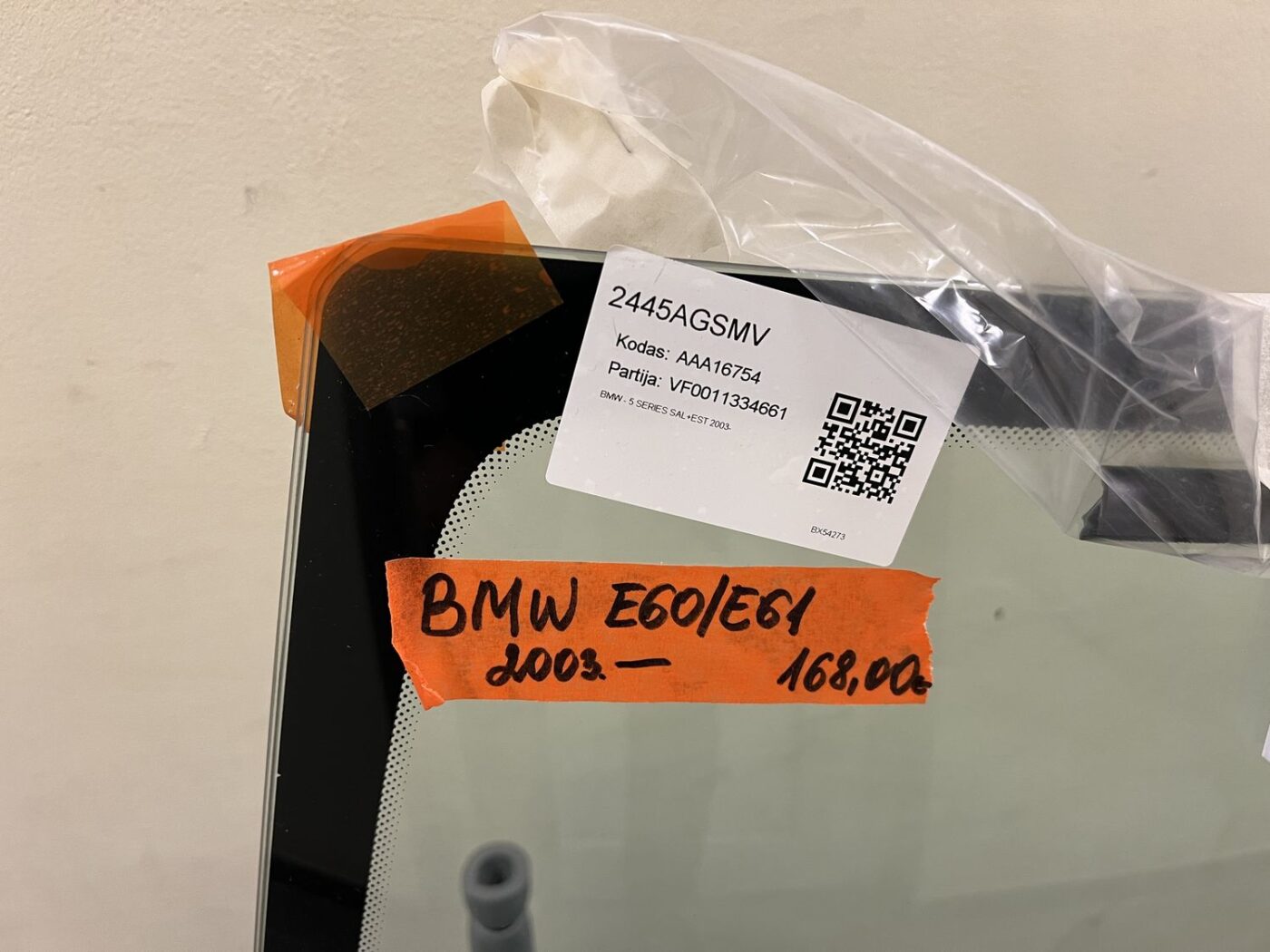 Vējstikls priekš BMW 525 E60 2004 BLACK 2 Vējstikls priekš BMW 525 E60 2004 BLACK