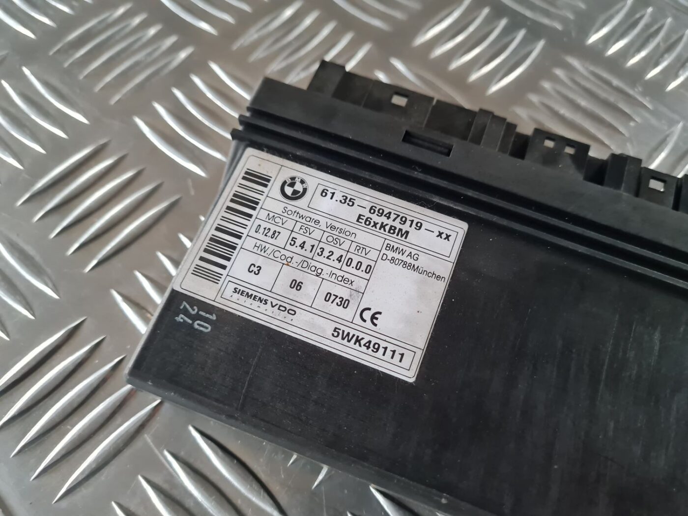 Komforta vadības bloks priekš BMW 6 E63 645 2004 2 Komforta vadības bloks priekš BMW 6 E63 645 2004