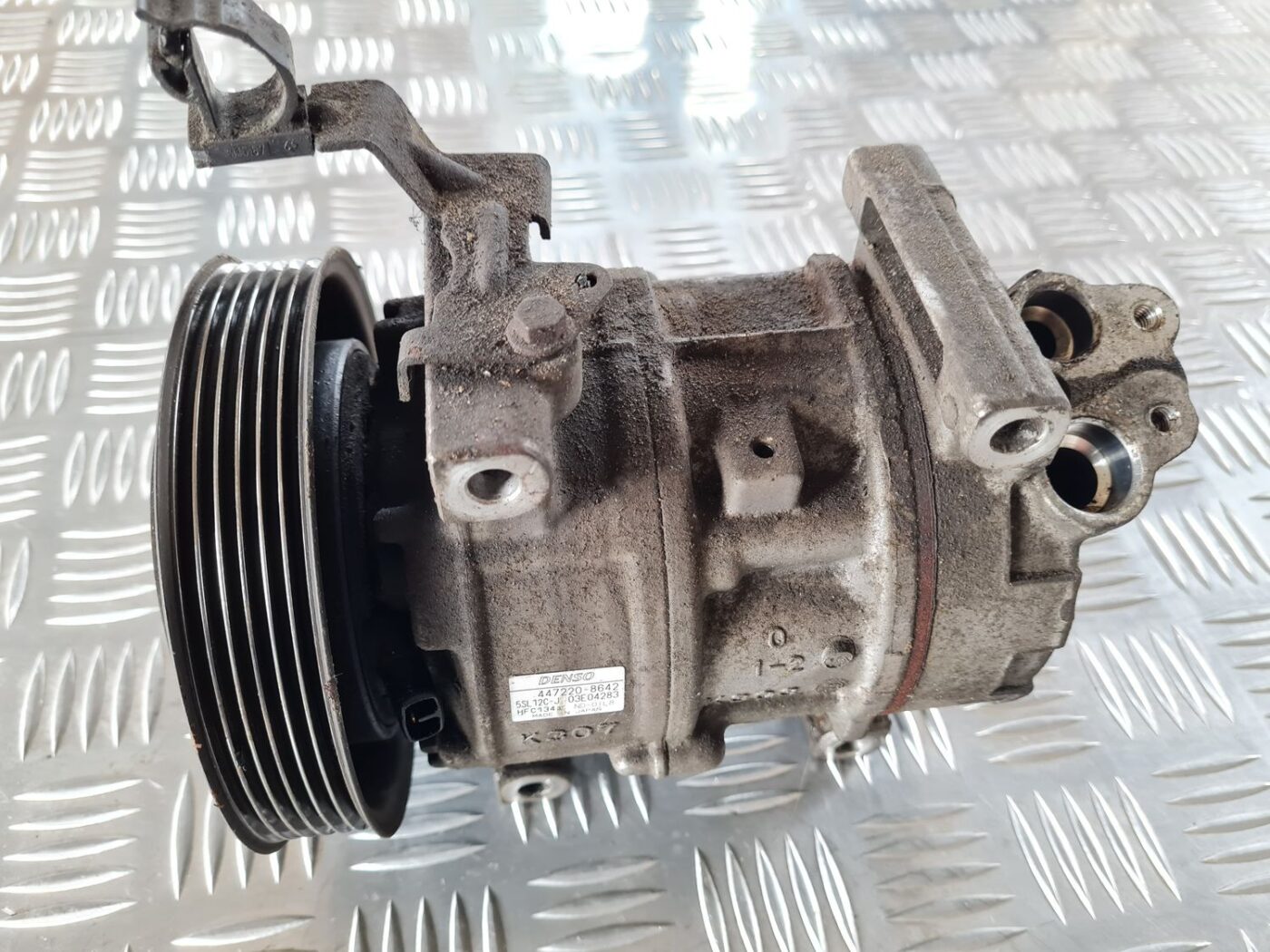 Gaisa kondicioniera kompresors priekš FIAT STILO 2003 8 Gaisa kondicioniera kompresors priekš FIAT STILO 2003