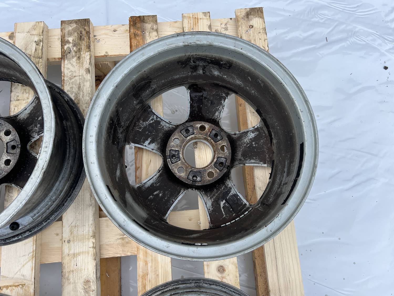 Lietie diski - vieglmetāla (kpl) priekš BMW 1 E87 2009 WHITE