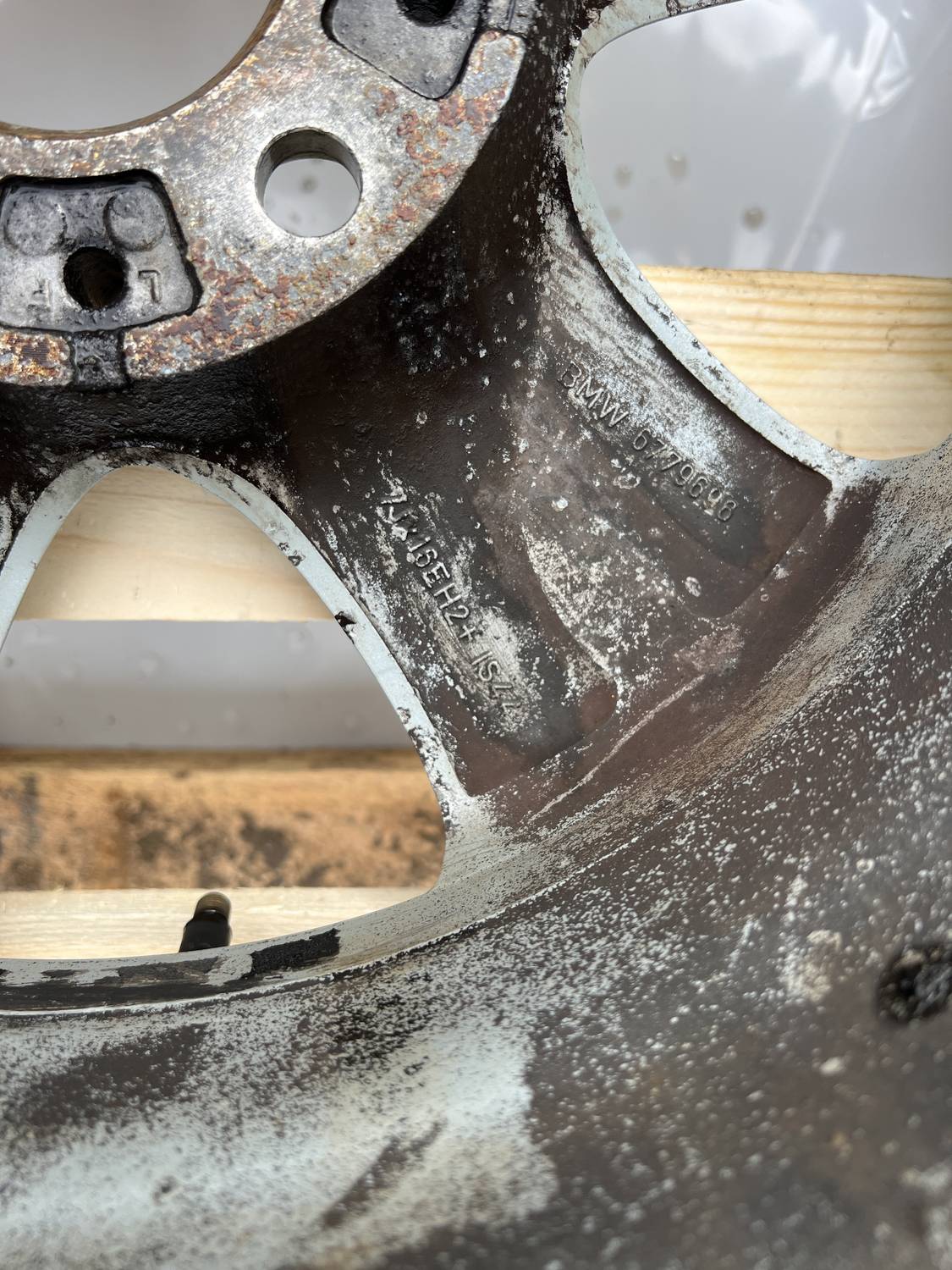 Lietie diski - vieglmetāla (kpl) priekš BMW 1 E87 2009 WHITE