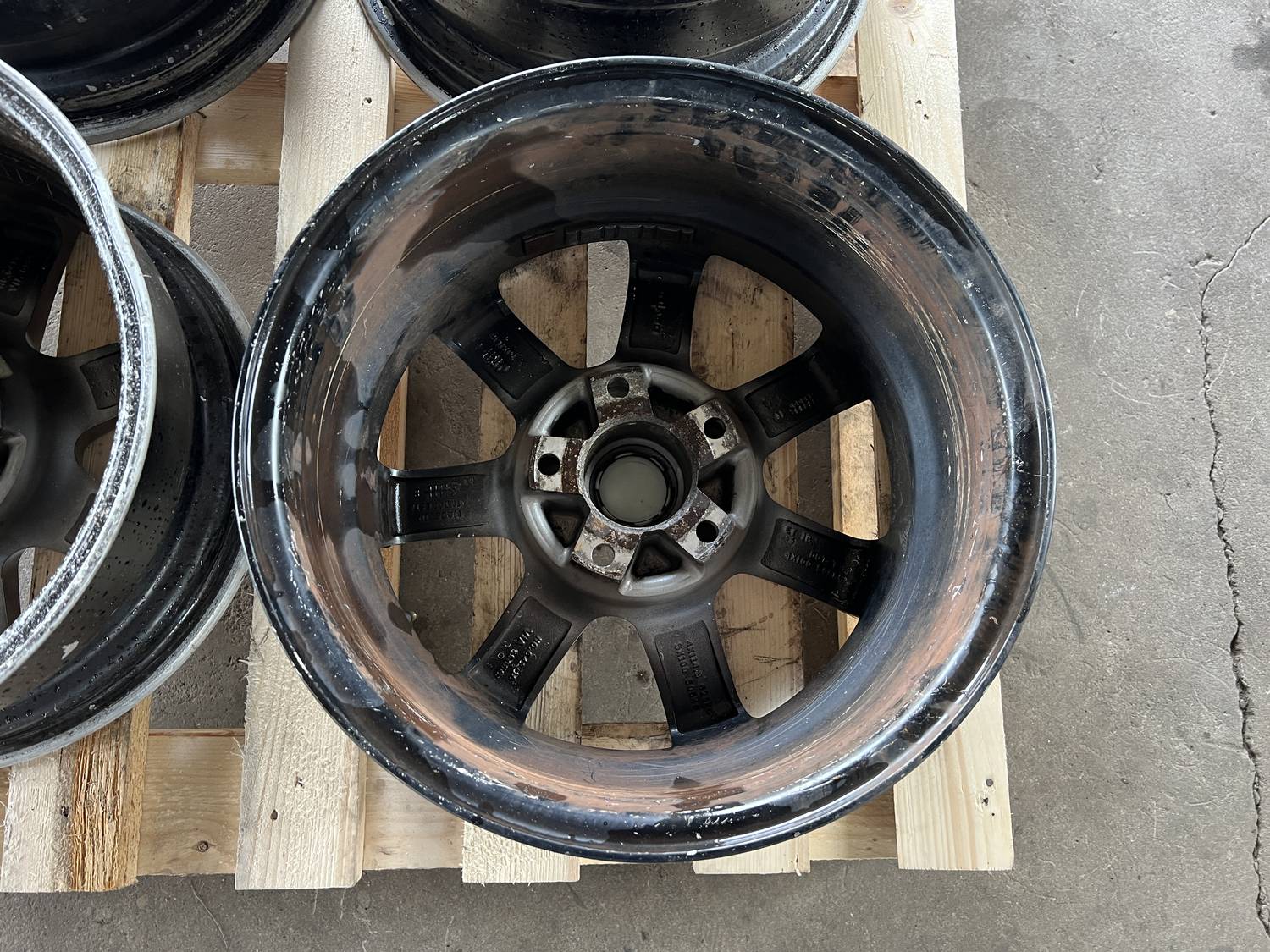 Lietie diski - vieglmetāla (kpl) priekš BMW 530D E61 2006 TOURING BLUE