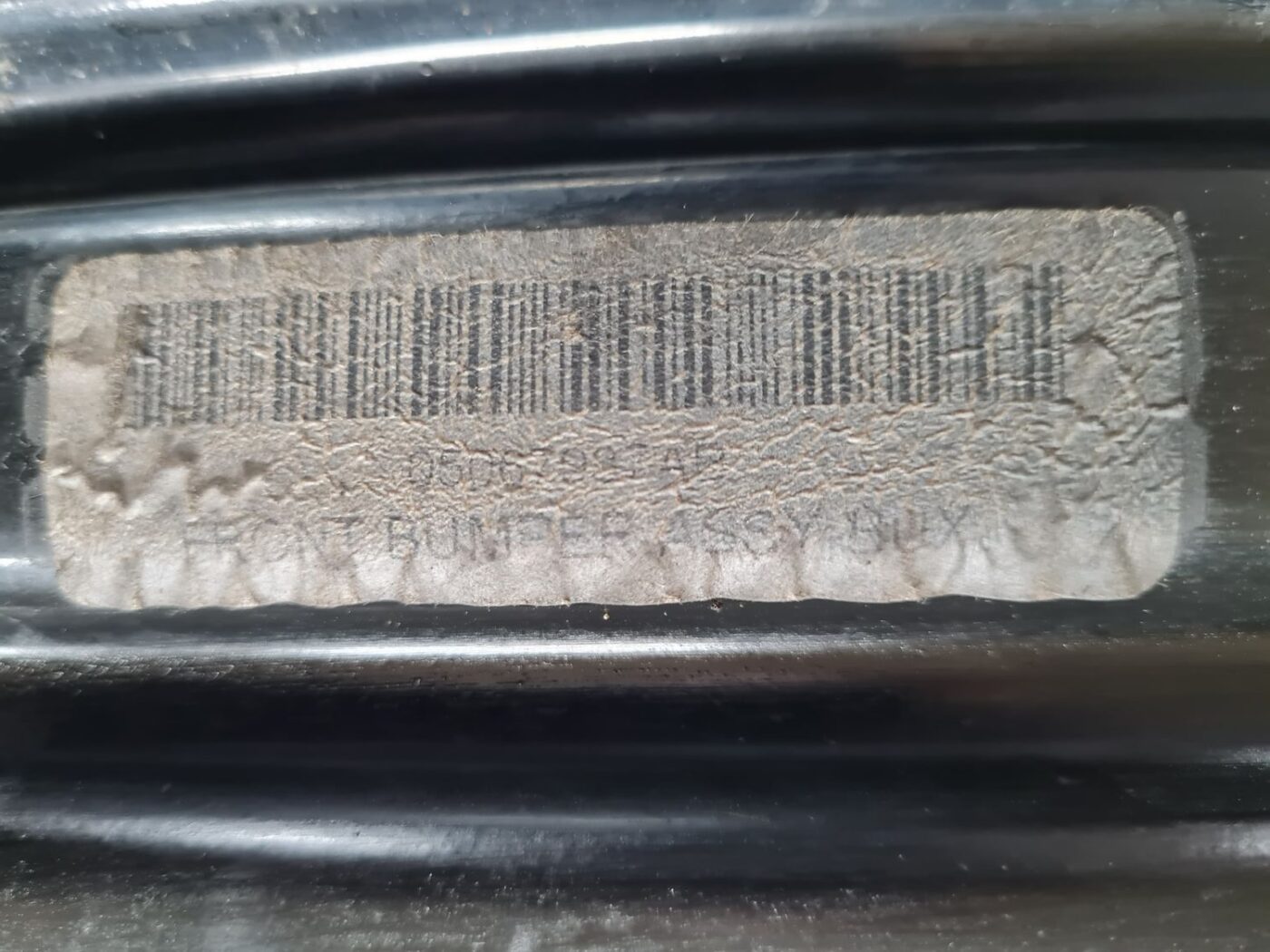 Priekšējā bufera pastiprinātājs priekš DODGE JOURNEY 2010 6 Priekšējā bufera pastiprinātājs priekš DODGE JOURNEY 2010