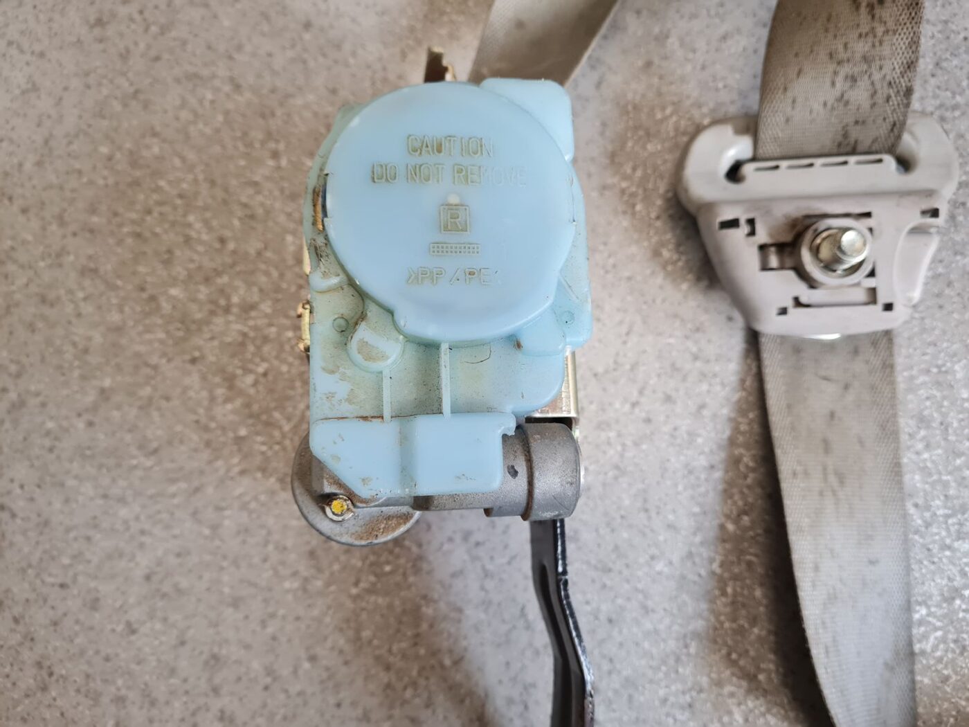 Priekšējā labā drošības josta priekš KIA PICANTO 2006 6 Priekšējā labā drošības josta priekš KIA PICANTO 2006