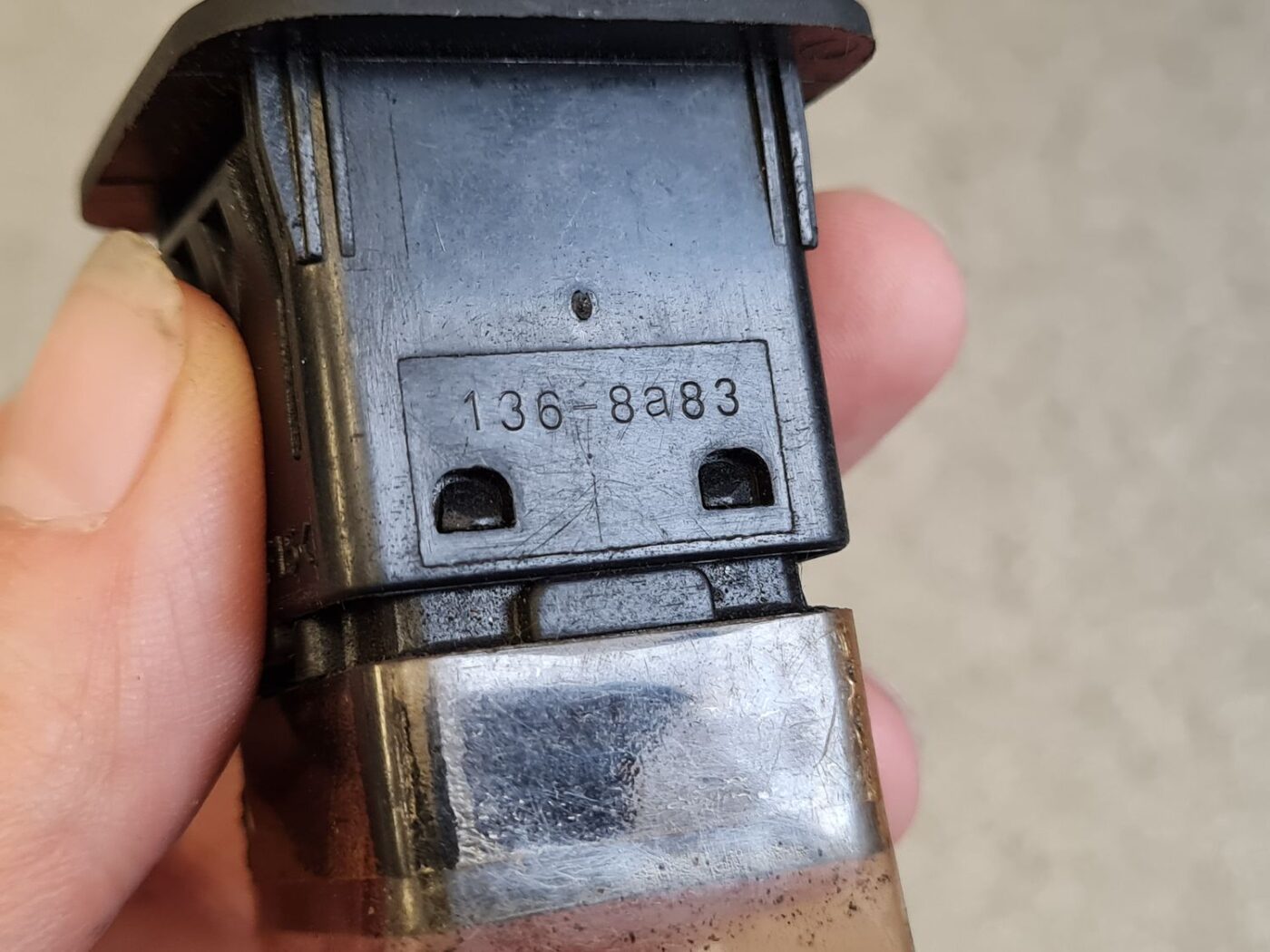 Drošības spilvena izslēgšanas slēdzis priekš TOYOTA COROLLA VERSO 2006 3 Drošības spilvena izslēgšanas slēdzis priekš TOYOTA COROLLA VERSO 2006