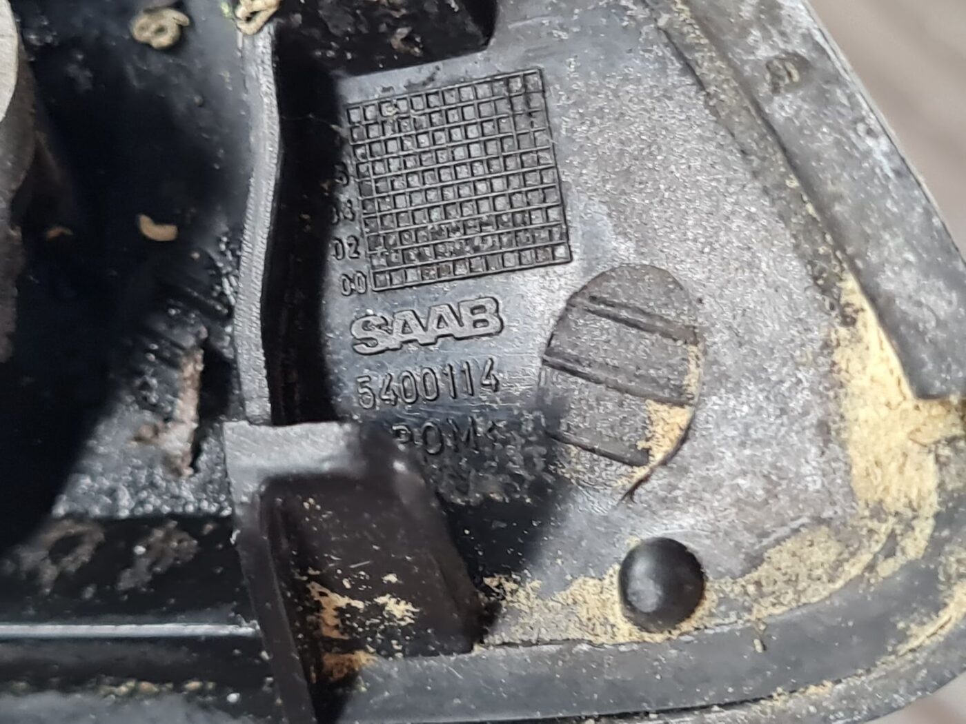 Lukturu mazgātāja sprauslas vāks priekš SAAB 9-5 1999