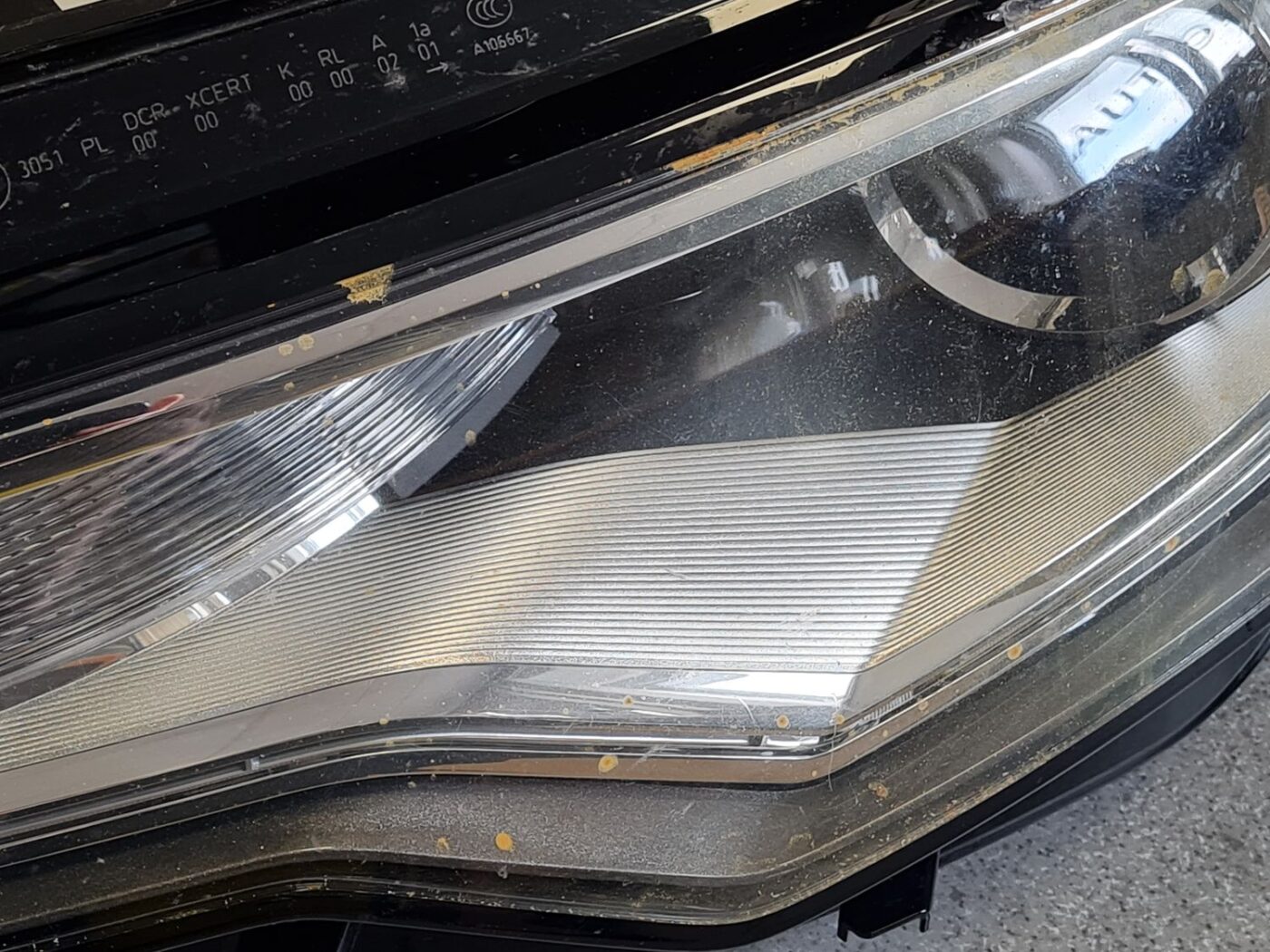 Priekšējais kreisais lukturis priekš AUDI A6 2012-2017 21 Priekšējais kreisais lukturis priekš AUDI A6 2012-2017