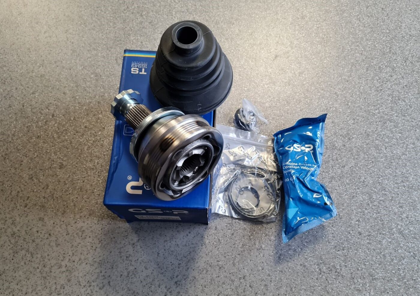 Ārējais pusases šarnīrs priekš 1 Ārējais pusases šarnīrs priekš