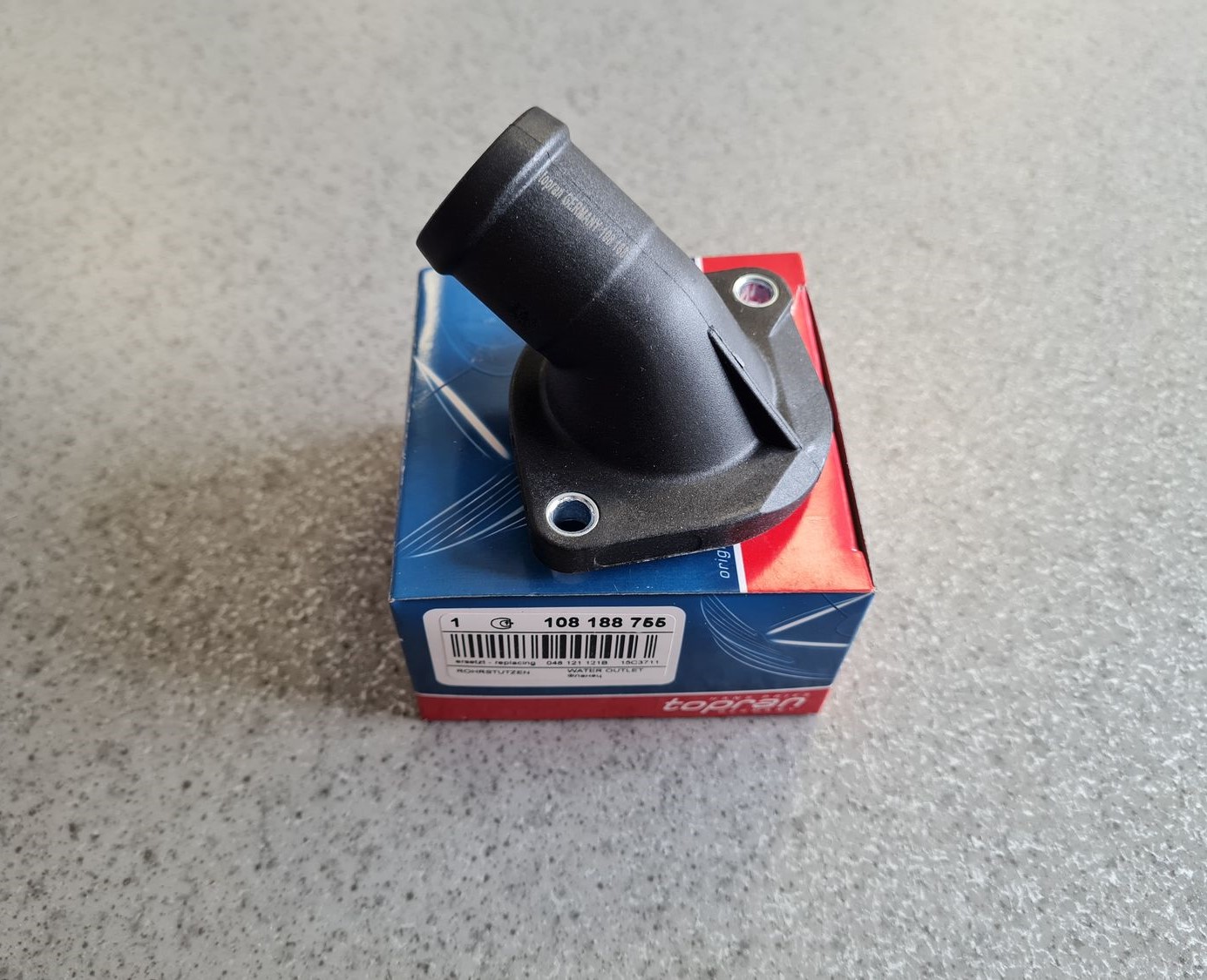 Termostata korpuss priekš