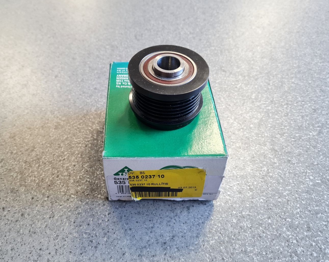 Ģeneratora skriemelis priekš 2 Ģeneratora skriemelis priekš