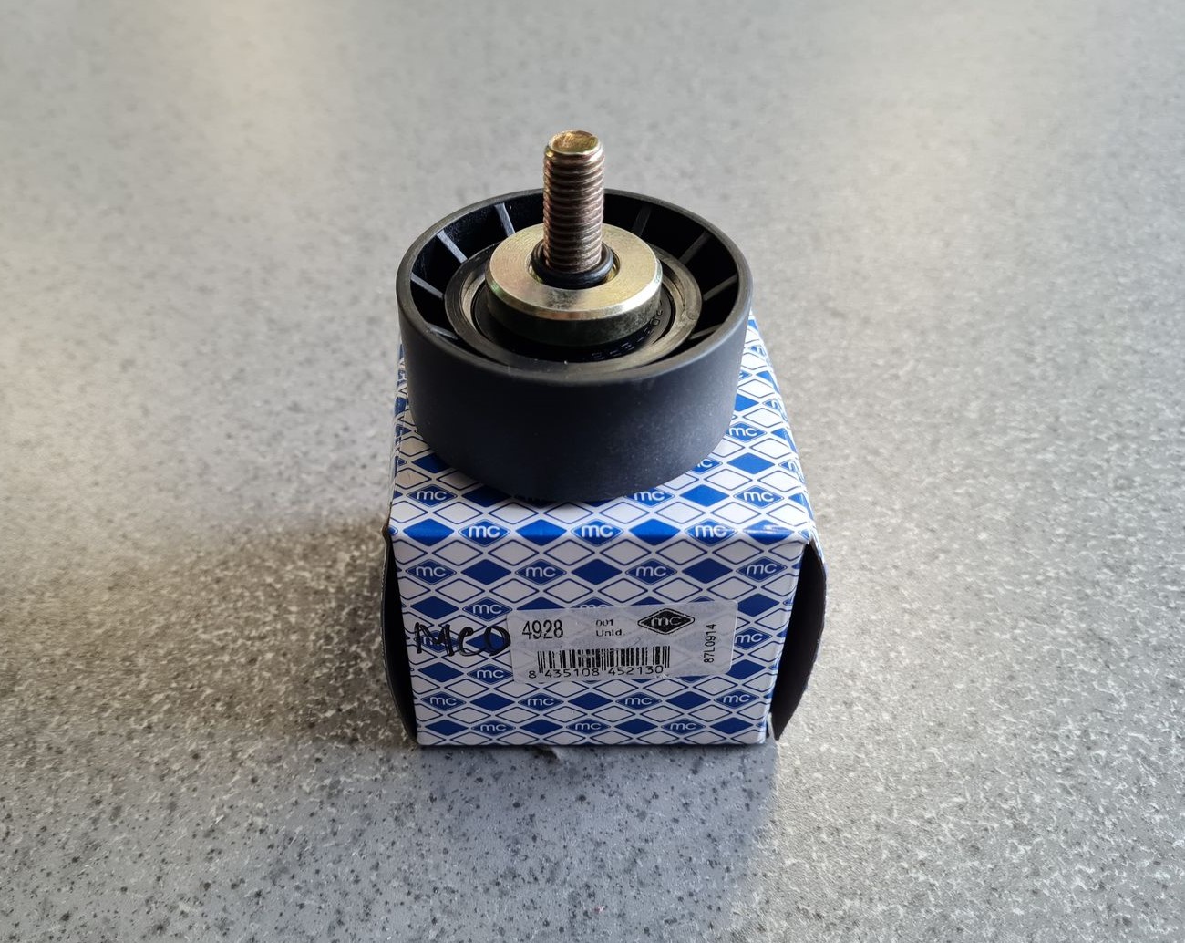 Spriegotājrullītis priekš 2 Spriegotājrullītis priekš