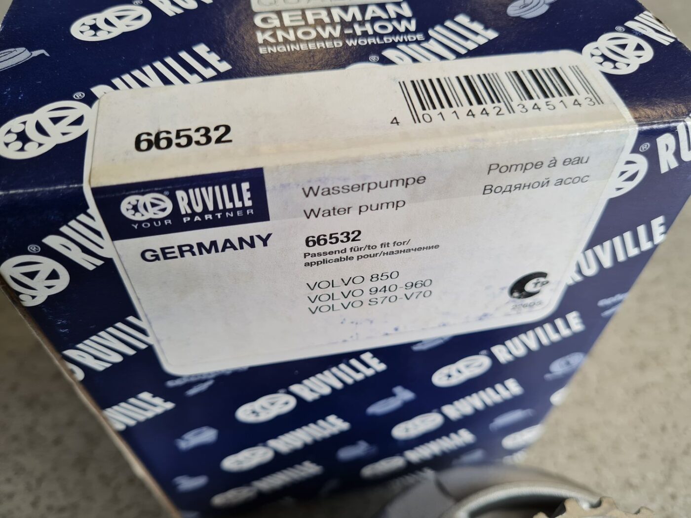 Ūdens sūknis priekš 3 Ūdens sūknis priekš